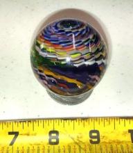 MODERN SAMMY HOGUE HANDMADE MULTI-COLORED MARBLE