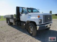 1995 Chevrolet C70 Kodiak Flat Bed Winch Truck, VIN # 1GBL7H1J3SJ110184