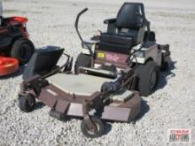 2005 Grasshopper 618 Front Mount Zero Turn Mower, 18 HP Kohler Gas,156 Hrs, 52" Power Fold Deck,