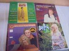 Group of 15 Vintage Country LP Albums
