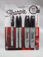 5 Pack of Various Sized Sharpies