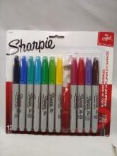 11 Pack of Various Colored Sharpies
