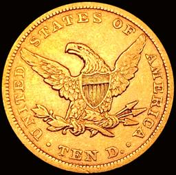 1851 $10 Gold Eagle CHOICE AU