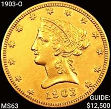 1903-O $10 Gold Eagle CHOICE BU