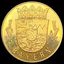 1972 Bayern Germany Proof Gold Coin 0.281oz CHOICE
