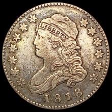 1818 Capped Bust Quarter CLOSELY UNCIRCULATED