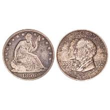 1856-1921 [3] US Silver Half Dollars