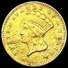 1874 Rare Gold Dollar LIGHTLY CIRCULATED