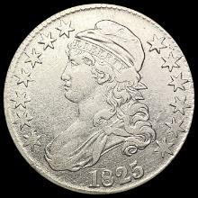 1825 Capped Bust Half Dollar CLOSELY UNCIRCULATED