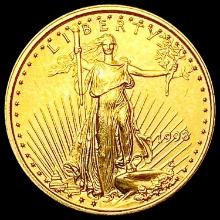 1998 American Gold Eagle $5 1/10oz SUPERB GEM BU