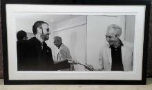 Photographer Rob Shanahan Framed Photo From Negative of Ringo Starr and Charlie Watts 2006