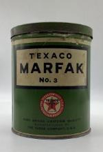Texaco Marfak #3 "Port Arthur" Two Pound Grease Can