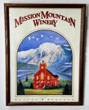 Monte Dolack Mission Mountain Winery Print