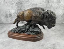 Joe Halko Montana Buffalo Bronze