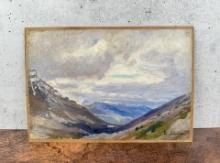 Philip Russell Goodwin Montana Oil Painting