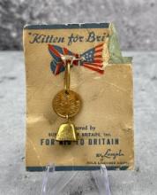 WW2 Walter Lampl Kitten For Britain Charm