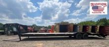 Goose-neck 36'x8' Trailer -NO TITLE