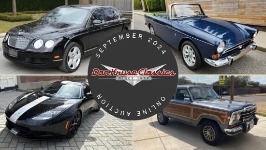 September 2024 Online Collector Car Auction