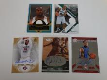 BASKETBALL AUTOGRAPH AND JERSEY CARD LOT MICHAEL JORDAN AND MORE