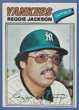 High Grade 1977 Topps #10 Reggie Jackson New York Yankees