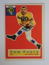 1956 TOPPS FOOTBALL #42 TOM FEARS LOS ANGELES RAMS HOF SHARP NICE EYE APPEAL