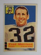 1956 TOPPS FOOTBALL #81 FRED MORRISON CLEVELAND BROWNS SHARP NICE EYE APPEAL