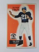 1955 BOWMAN FOOTBALL #30 TOM KEANE BALTIMORE COLTS VINTAGE