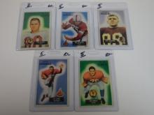 1955 BOWMAN FOOTBALL VINTAGE CARD LOT ALL SHOWN