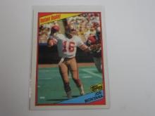 1984 TOPPS FOOTBALL JOE MONTANA INSTANT REPLAY 49ERS