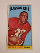 1965 TOPPS FOOTBALL #105 CURTIS MCCLINTON TALL BOY KANSAS CITY CHIEFS VINTAGE