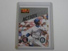 RARE 1993 DONRUSS TRIPLE PLAY KEN GRIFFEY JR ACTION BASEBALL ANGELS MARINERS