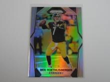 2017 PANINI PRIZM BEN ROETHLISBERGER SILVER PRIZM PITTSBURGH STEELERS