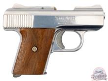 Raven Arms MP-25 Bright Chrome .25 Auto Semi-Automatic Pocket Pistol