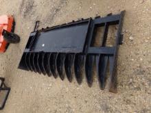 Skid Steer 6 ft Brush Rake