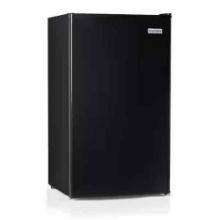 IGLOO 18 in. Width 3.2 cu.ft Black Mini Refrigerator