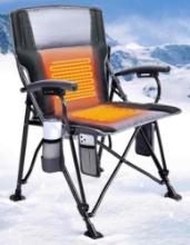 Docusvect Heated Camping Chair for Adults