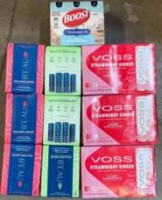 Drinks of Different Flavors Boost, Beau and Voss Short Dated