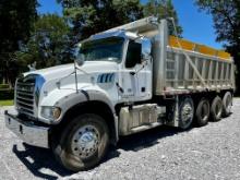 2016 MACK Granite GU713  Quad Axle Dump Truck