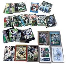 Emmitt Smith lot of 50 cards incl RC and rare Pro Set Gazette RC Cowboys football NFL