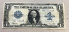 LARGE SIZE 1923 One Dollar Silver Certificate "Horse Blanket"