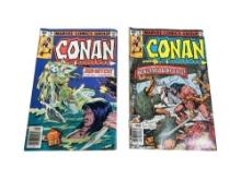 2- Conan Comic Books, no. 98 and 99