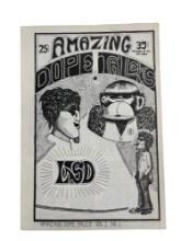 Amazing Dope Tales #1 Underground Comix San Francisco 1967 LSD Greg Shaw