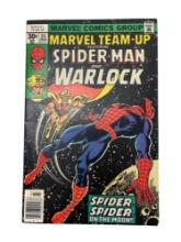Marvel Team-Up #55 Adam Warlock and Spider-Man Comic Book
