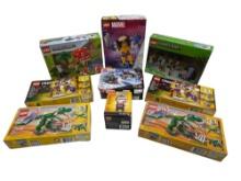 LEGO Creator Minecraft and Marvel Sealed Box Sets