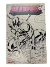 DEADPOOL # 1 EXCLUSIVE SKETCH VARIANT SIGNED