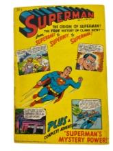 Rare Vintage Golden Record Comic Book Superman - The Origin of Superman 1966