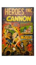 Heroes Inc Presents Canon #1 RARE 1969 Comic Book