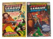 Justice League of America #41 & #45 DC Comic Books