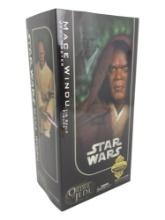 Star Wars Mace Windu Jedi Master Sideshow Exclusive 1:6 Scale Figure NIB
