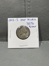 1943-S 35% Silver War Nickel